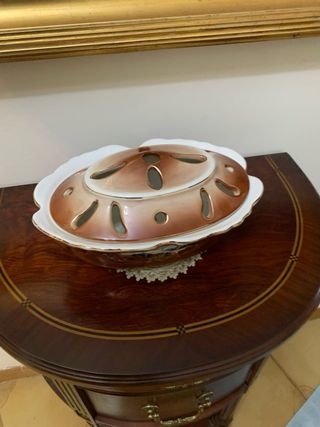 Centro de mesa porcelana sopera