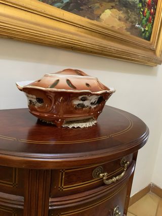 Centro de mesa porcelana sopera