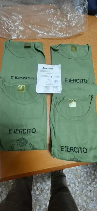 Camisetas y calzoncillos militares FECS Precintado