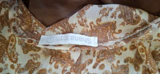 Blusa Shana Talla S Estampada Hombros Descubiertos