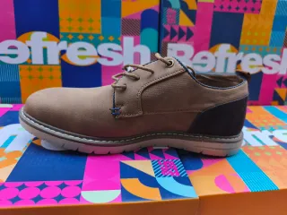 Zapatos Refresh Hombre Beige/Marrón