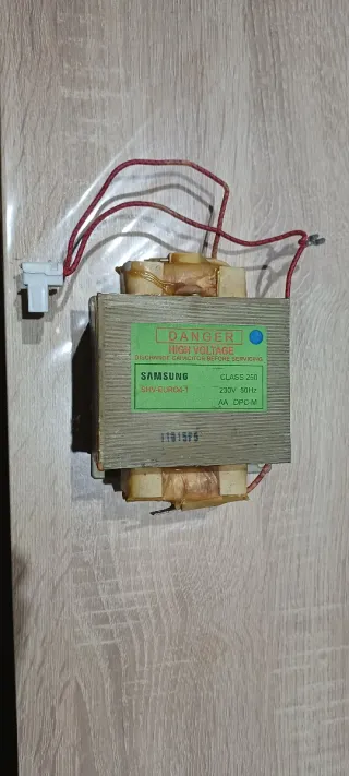 Transformador Samsung Microondas SHV-EURO4-1