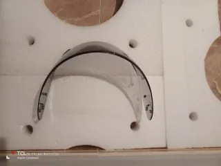 Visera para casco de moto