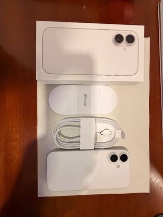 iPhone 17 256GB Blanco (Como NUEVO) - Batería 100%