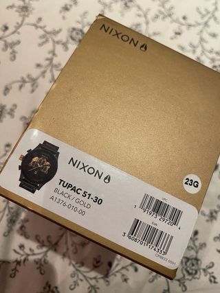 Nixon x 2Pac reloj 51-30 Edición Limitada