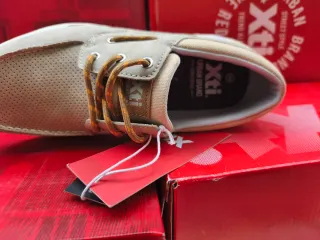 Mocasines caballero Xti beige/marrón