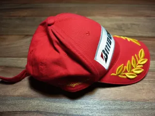Gorra Oficial F1 Bridgestone Roja