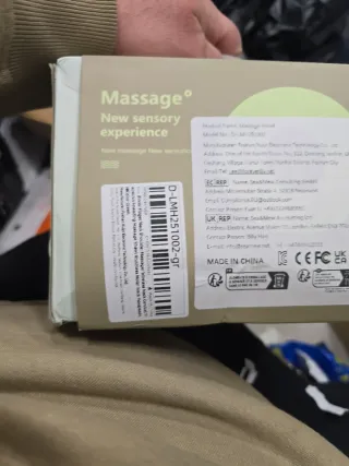 Masajeador cuello eléctrico