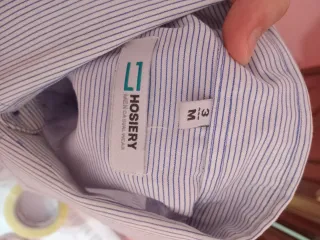 Camisa manga larga hombre Talla M