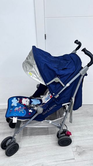 Carro McLaren Azul con Diseño Infantil