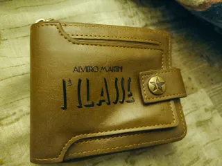 Portafoglio porta documenti e carte con zip