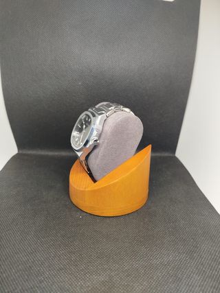 Seiko Mod Nautilus Negro 42mm Acero Nuevo