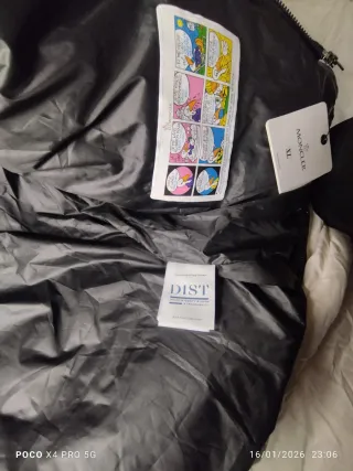 Chaqueta Moncler Negra Brillante