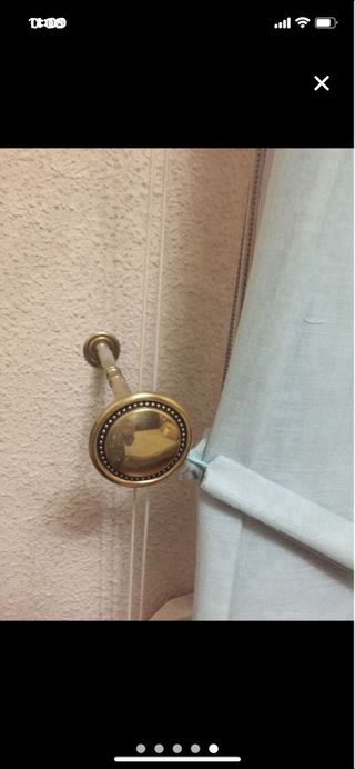 Agarradera de cortina