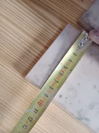 Rodapiés de mármol veteado (200 unidades)