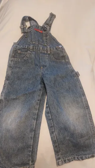 Jardineiras azuis tamanho 104