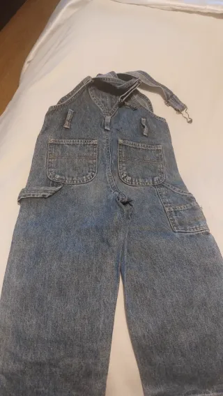 Jardineiras azuis tamanho 104