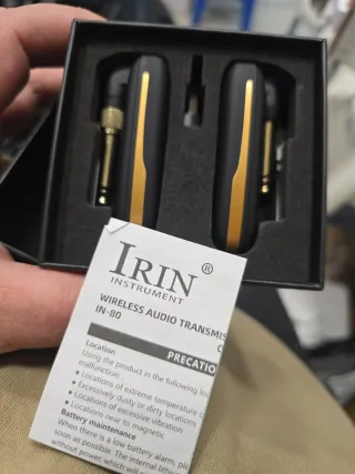 Sistema Inalámbrico IRIN IN-80 Guitarra