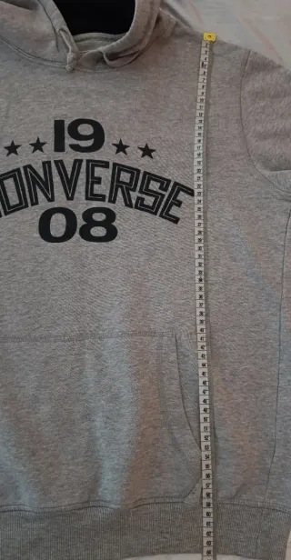 Sudadera Converse Gris Talla S
