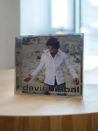 CD + DVD David Bisbal Corazón Latino 2002