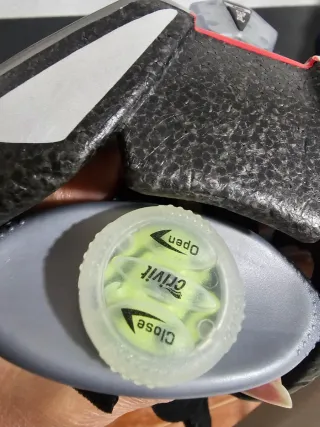 Casco Ciclismo Crivit Rojo y Gris