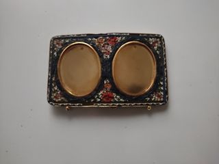 7 MARCOS MINIATURA PORTARRETRATOS ANTIGUOS