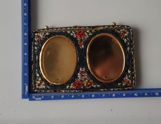 7 MARCOS MINIATURA PORTARRETRATOS ANTIGUOS