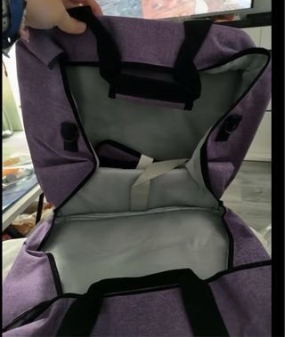 Maleta para máquina de coser morada
