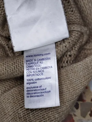 Maglia Tommy Hilfiger donna beige