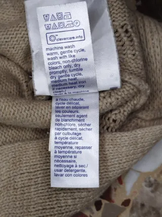 Maglia Tommy Hilfiger donna beige