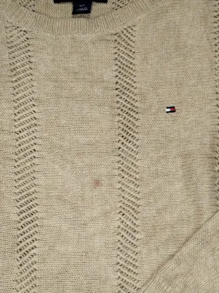 Maglia Tommy Hilfiger donna beige