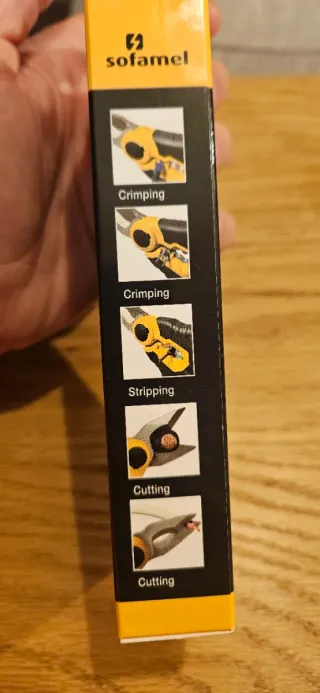 Tijeras electricista Sofamel TS-50 3 en 1