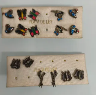 PRECIO POR UNIDAD  Pendientes Plata de Ley.