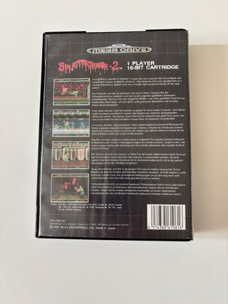Splatterhouse 2 Mega Drive PAL Originale