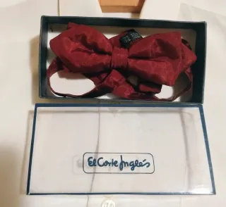 Pajarita Granate Niño