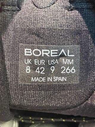 Botas Boreal G1 Negras y Verdes