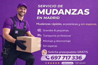 Servizio di traslochi a Madrid con trasporti e spostamenti
