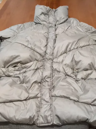 Anorak Massimo Dutti Mujer Gris Talla S