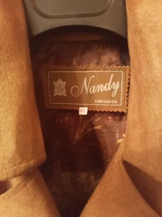 Chaqueta Nandy Piel Vuelta, Talla 46.