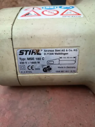 Motosierra Eléctrica Stihl MSE 180 C