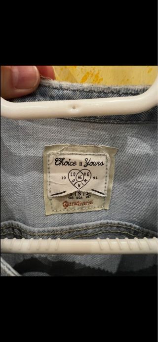 Cazadora vaquera Stradivarius Talla S