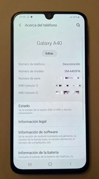 Galaxy A40