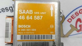 818413 centralita airbag 4664587 saab 900 berlina