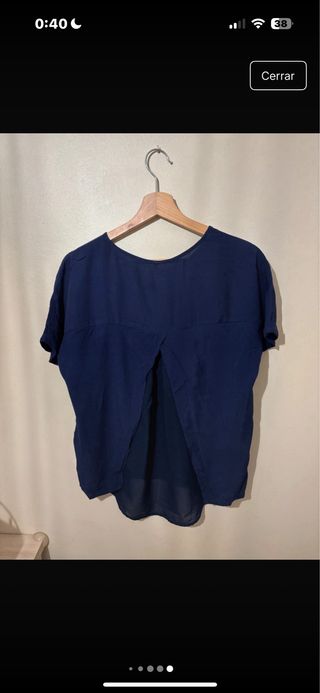 Blusa azul