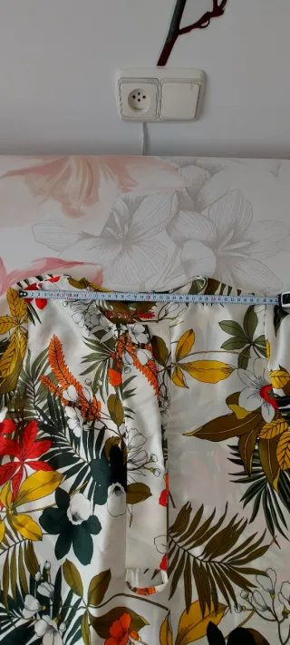 Camisa Zara Estampada Flores