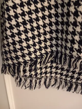 Jersey fino estampado pata de gallo