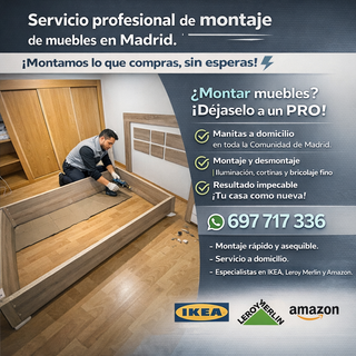 Montatore mobili Ikea a domicilio a Madrid