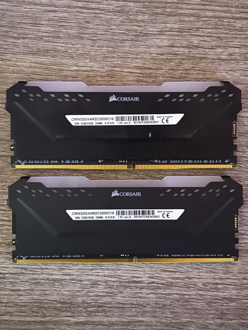 32GB DDR4 Corsair Vengeance RGB Pro 3200MHz CL16 afbeelding 2