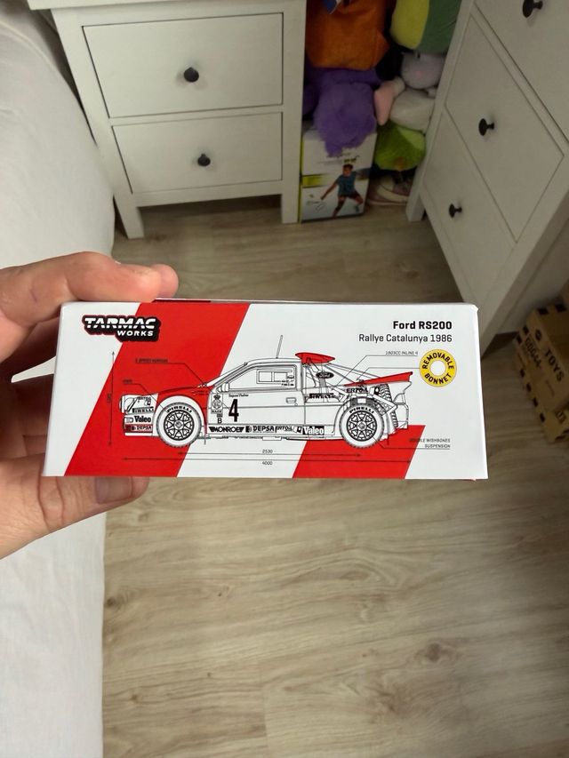 Tarmac Ford Rs200 Antonio Zanini rallye Cataluña