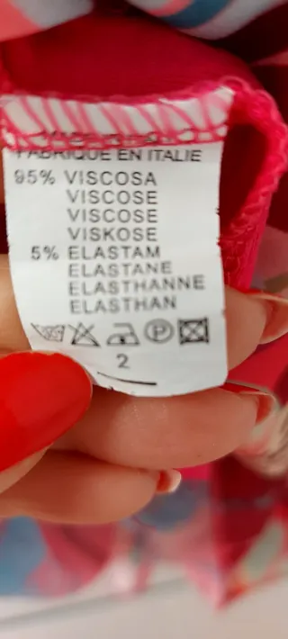 Vestido gasa estampado floral talla única